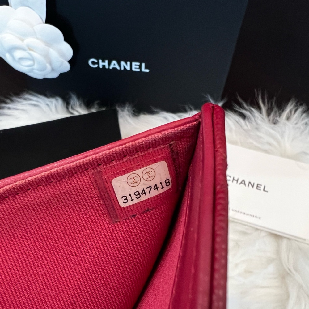 Chanel Quilted Caviar Compact Wallet - Picture 11 of 13